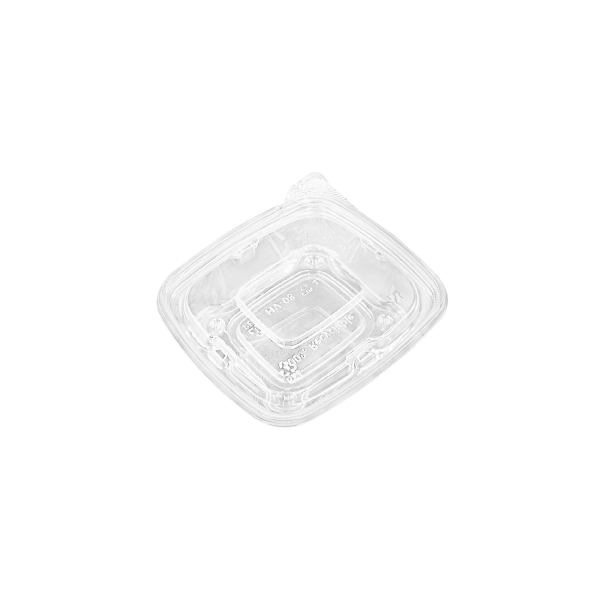 Enpak clear plastic 8 oz take out clamshell food containers