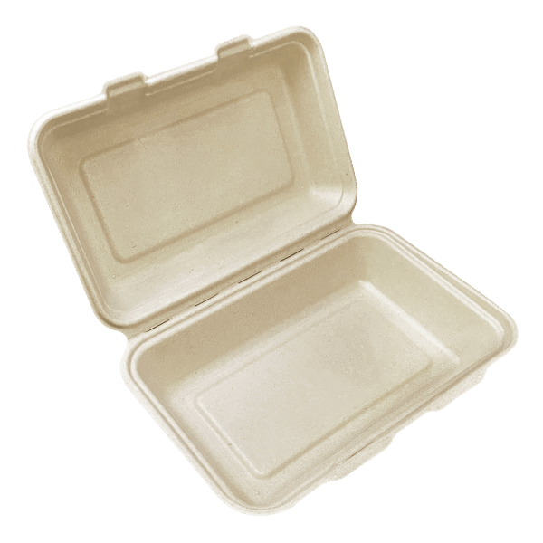 Compostable Clamshell To-Go Box 1000mL