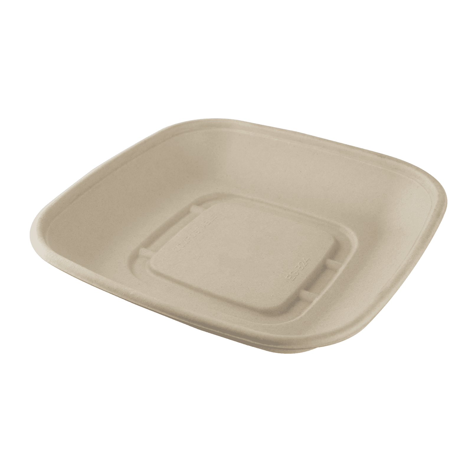 Enpak compostable take out containers 24 oz with clear lids CB-24