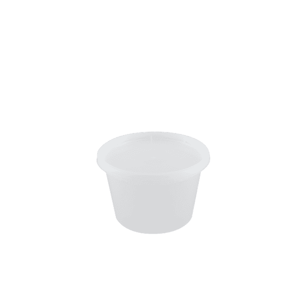 Enpak injection microwavable 16 oz hot soup cups with lids