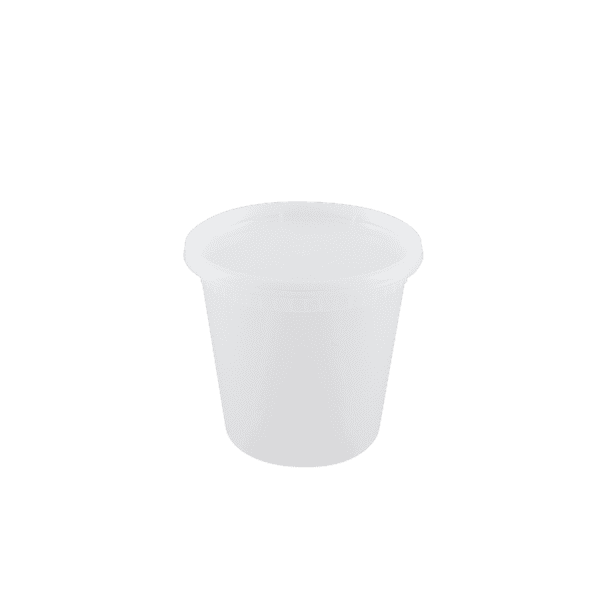 Enpak injection microwavable 24 oz hot soup cups with lids