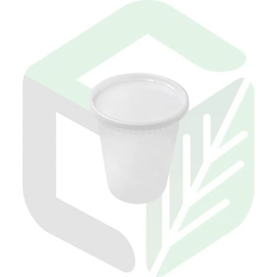Enpak injection microwavable 32 oz hot soup cups with lids QH-32