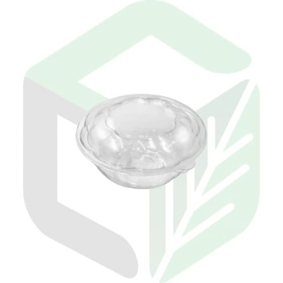 Enpak clear plastic 32 oz transparent PET poke bowls HS-03