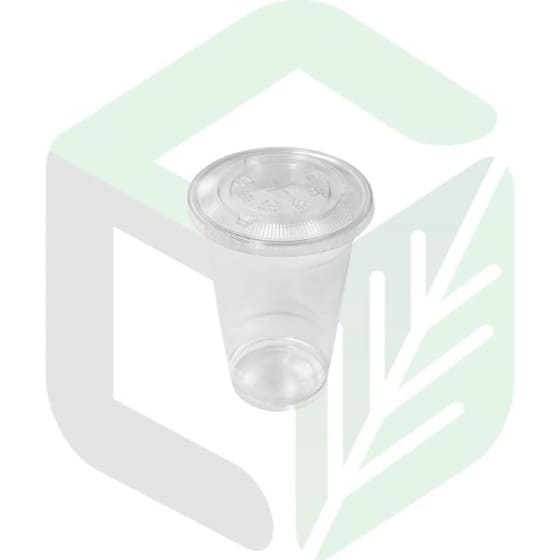 Enpak disposable cold plastic drinking cups with lids 20 oz EPK-PET-20