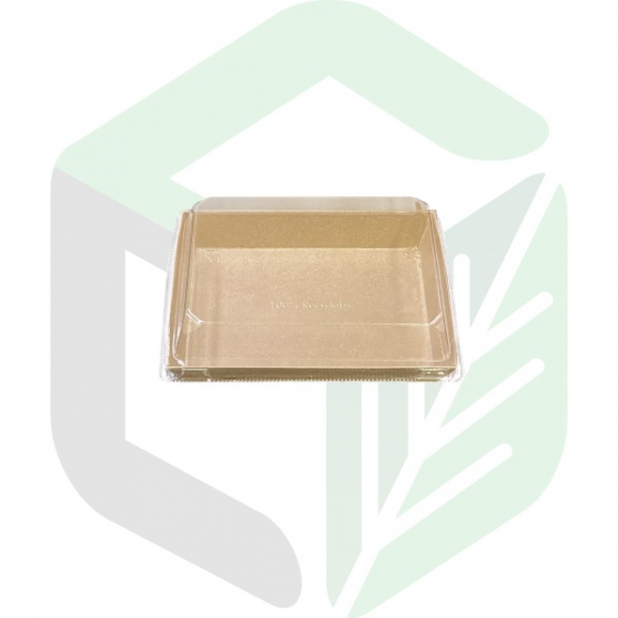 Kraft Paper Rectangular Light Meal Boxes 03