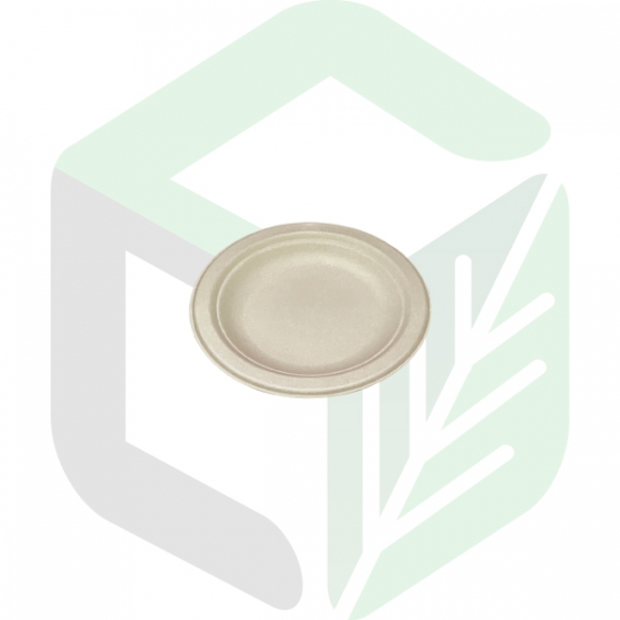 Compostable Round Plates 6 Inches