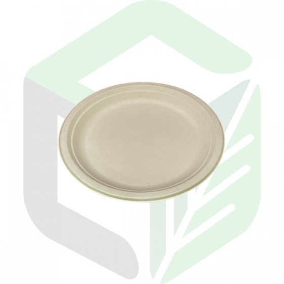Compostable Round Plates 9 Inches