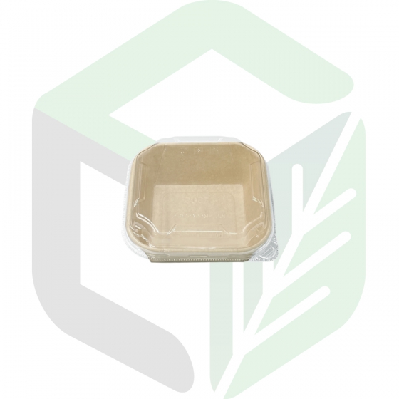 Kraft Paper Square Boxes 450ml_15oz