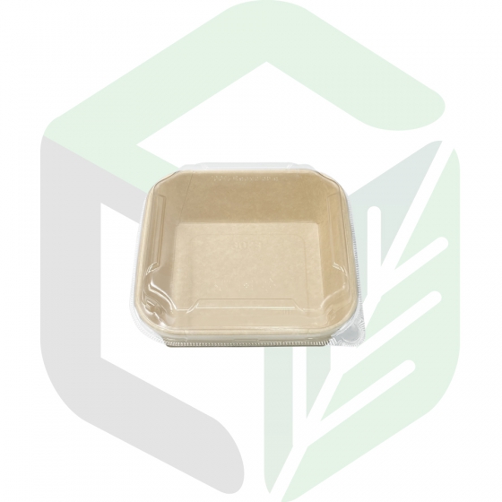 Kraft Paper Square Boxes 700ml_23oz