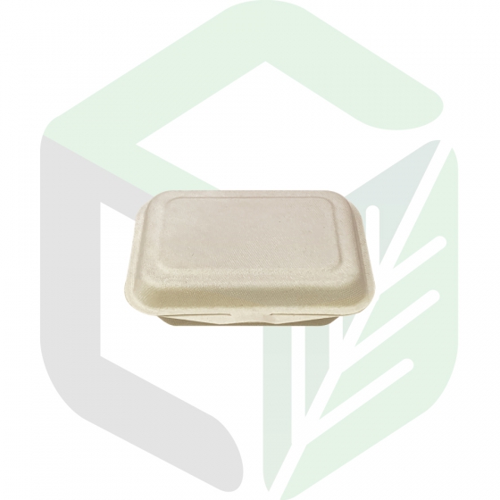 Compostable Clamshell To-Go Boxes 600ml