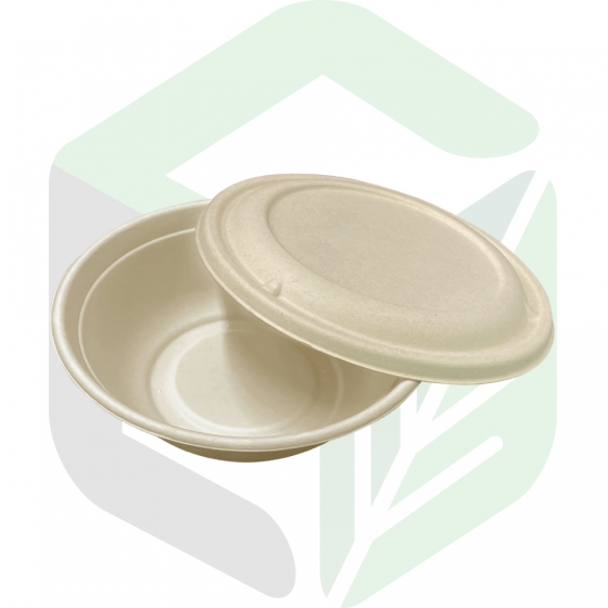 Compostable Round Salad Bowl 32oz