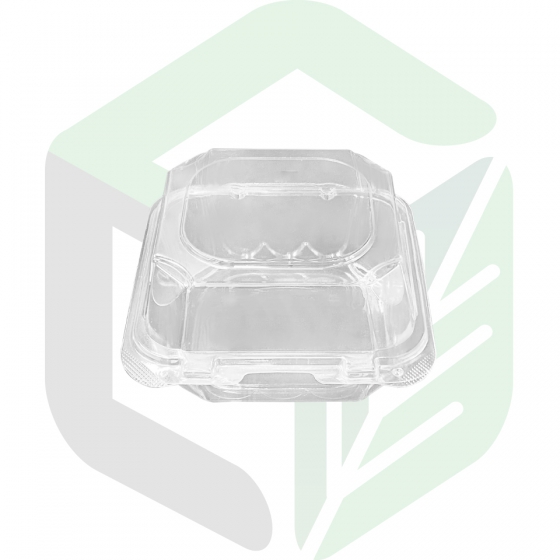 PET Clear Clamshell Box _6 Inches